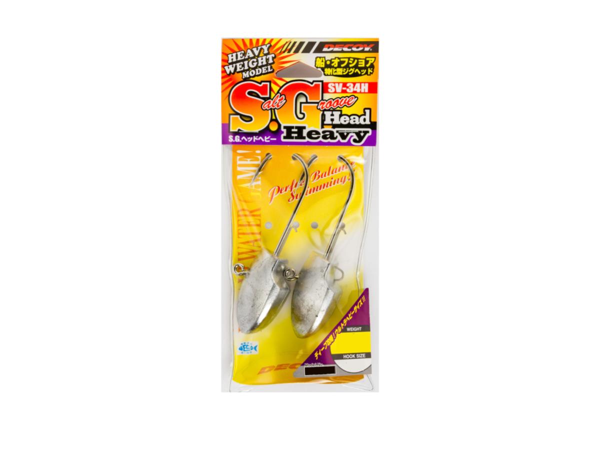 デコイ SGヘッドヘビー SV-34H #5/0-36g