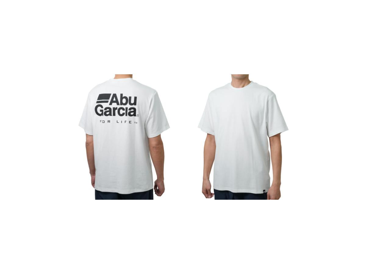 アブガルシア バグオフ ショートスリーブTシャツ カーディナル ホワイト L